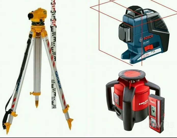 Laser measurement tools arranged for rental service